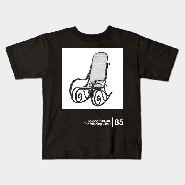 The Wishing Chair - Minimalist Graphic Design Fan Artwork Kids T-Shirt by saudade